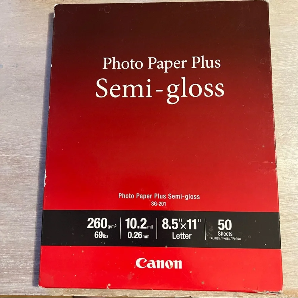 Canon Photo Paper Plus Semi-Gloss - New 50 sheets